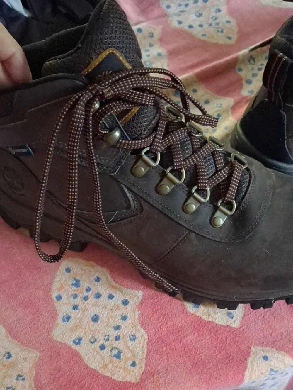 Timberland Dark Brown Waterproof Leather Hiking Boots